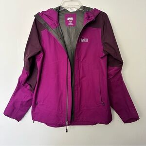 REI Co-op Women’s GORE-TEX Waterproof Jacket Size Small Purple